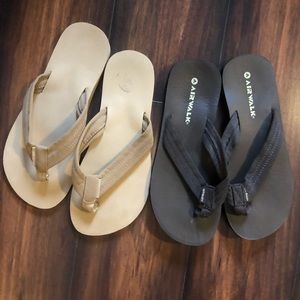 Airwalk never worn and SO Flip flops!
